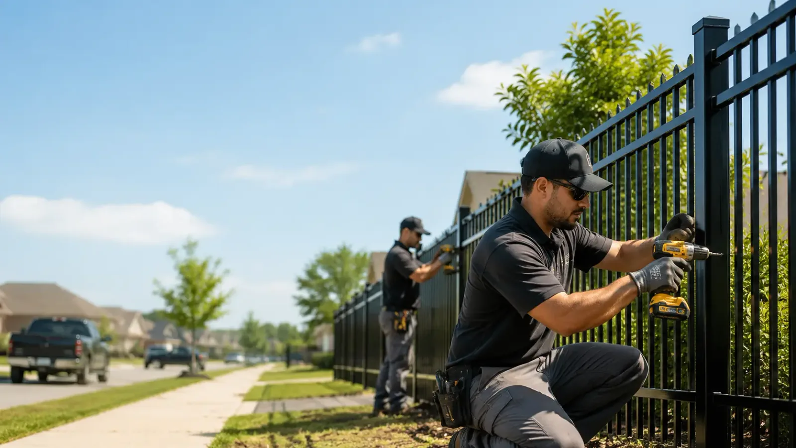 Metal Fence Installation in Foley, AL